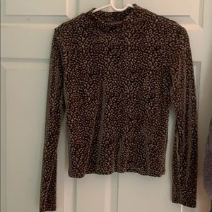Cheetah print long sleeve